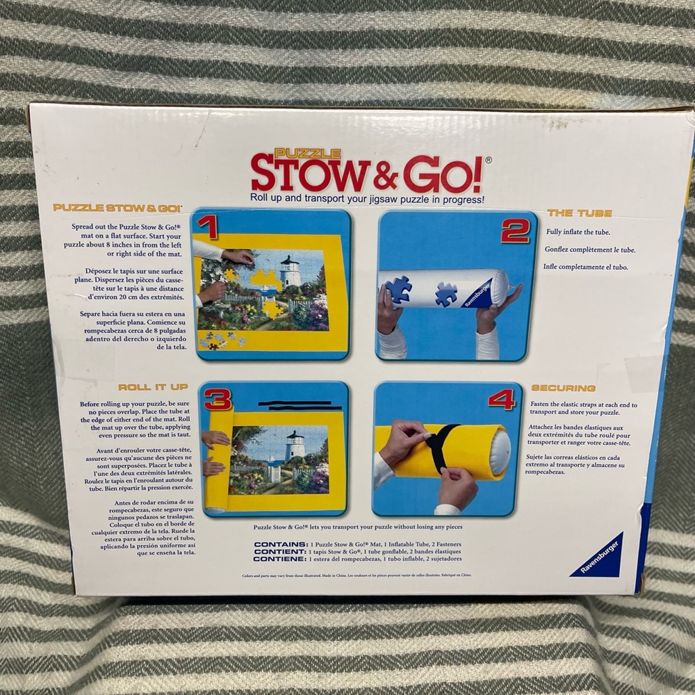 Puzzle Stow & Go Portable Puzzle Mat‎ NIB - Picture 2 of 2